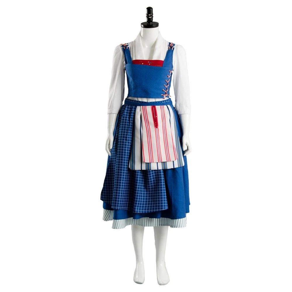 Beauty & the Beast Belle Maid Dress Costume Size S